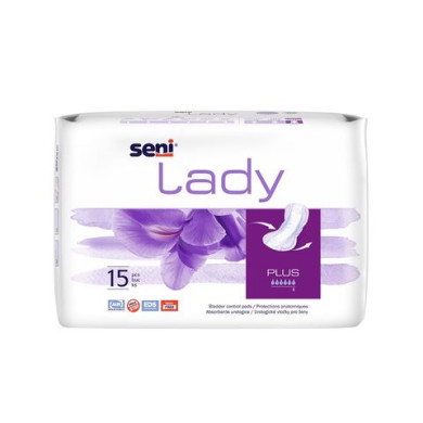 Seni Lady Plus Урологични подложки за жени с лека и средна инконтиненция х15 броя