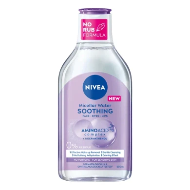 NIVEA Мицеларна вода за чувствителна кожа MicellAIR, 400 ml