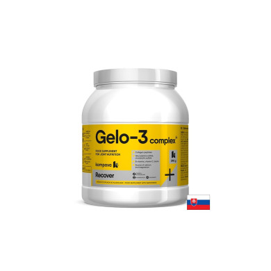 Колагенови пептиди 16 g + Глюкозамин 1000 mg + Хондроитин 400 mg Gelo-3 complex За стави, хрущяли и кости 390 g прах