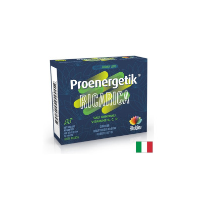 Proenergetik - Калий 300 mg + Магнезий 90 mg + Витамин C 80 mg – Енергия и електролитен баланс при натоварване, 12 сашета