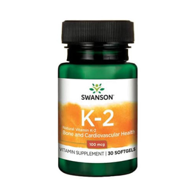 Vitamin K-2 - Natural 100mcg. / 30 Soft