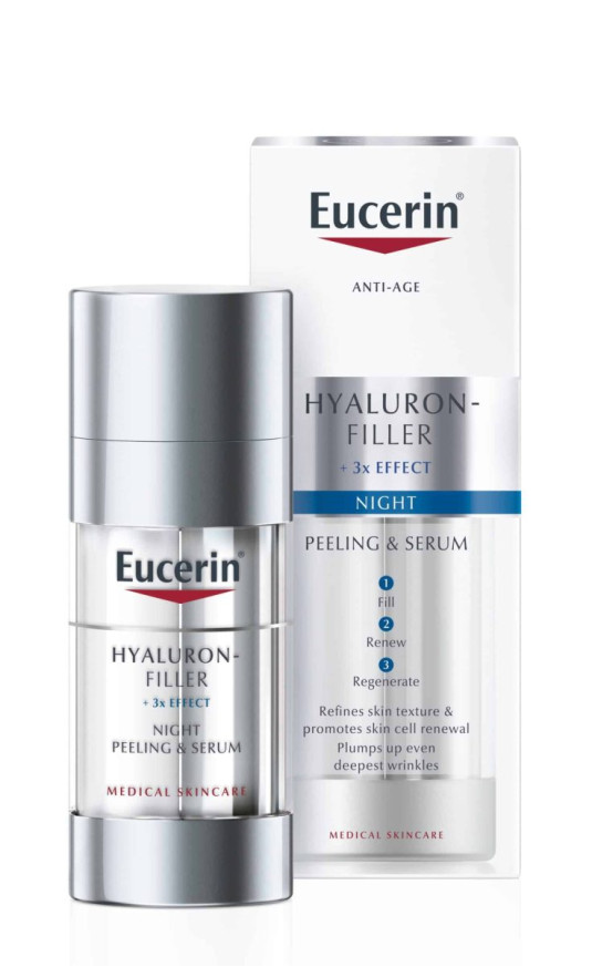 Eucerin Hyaluron-Filler Нощен Пилинг &Серум 30 мл