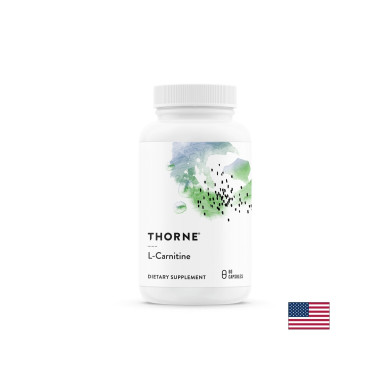Горене на мазнини - Л-Карнитин, 990 mg х 60 капсули Thorne