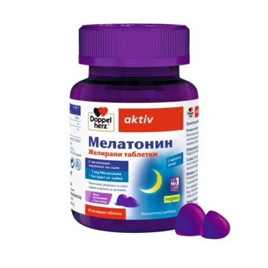 ДОПЕЛХЕРЦ АКТИВ МЕЛАТОНИН ЖЕЛИРАНИ ТАБЛ. Х 40