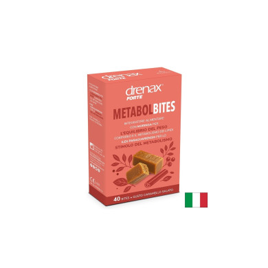 Дренакс Форте Метаболит, 40 дъвчащи блокчета, с вкус на солен карамел, Paladin Pharma
