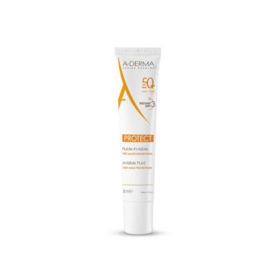 A-Derma Protect Invisible Fluid SPF50+ невидим флуид 40мл