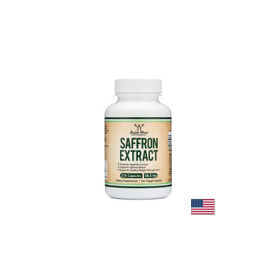 Saffron Extract/ Екстракт от шафран, 210 капсули Double Wood