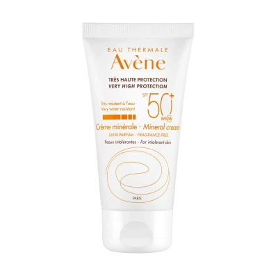 AVENE SUN МИНЕРАЛЕН КРЕМ SPF50+ 50 мл