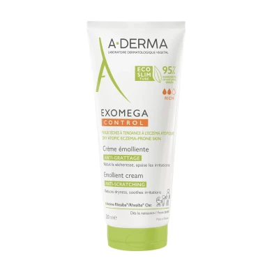 A-Derma Exomega Control Емолиентен крем еко опаковка 200мл