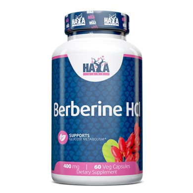 Берберин Хая Лабс/ Haya Labs Berberine HCL / 400mg. / 60 Vcaps