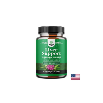 Liver Support – Подкрепа за черния дроб и жлъчния поток, 60 капсули