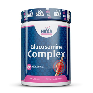 Haya Labs Glucosamine Chondroitin & MSM Complex / Глюкозамин, Хондроитин, МСМ Комплекс / 240 Caps.