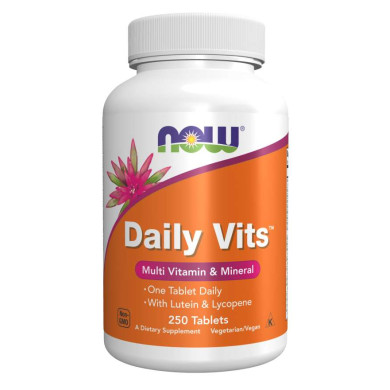 Now - Daily Vits / Дневни Витамини- 250 Таблетки