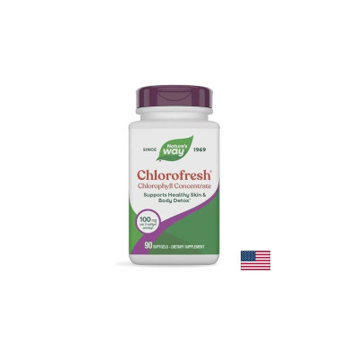 Chlorofresh® Chlorophyll Concentrate/ Хлорофреш® Хлорофил концентрат х 90 софтгел капсули Nature’s Way
