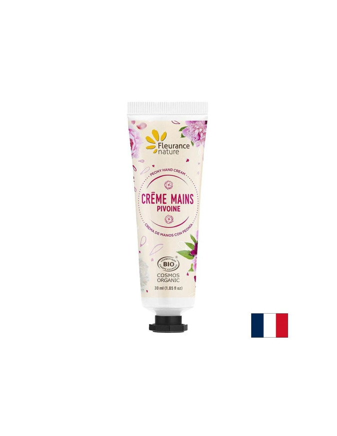 Крем за ръце с екстракт от божур, масло от Ший и Алое Вера, 30 ml Fleurance Nature