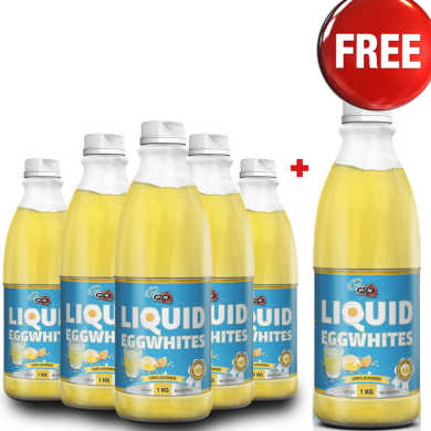 Promo Pure Nutrition - Пастьоризиран Течен Яйчен Белтък 1 Л - 5 + 1 Free