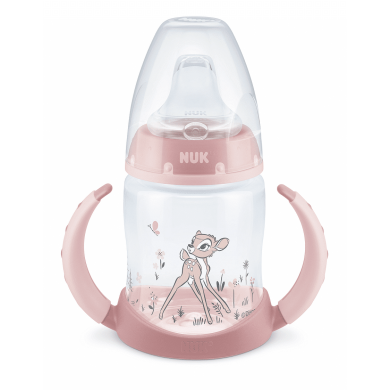 NUK First Choice РР шише Temperature Control 150мл със силиконов накрайник за сок Bambi