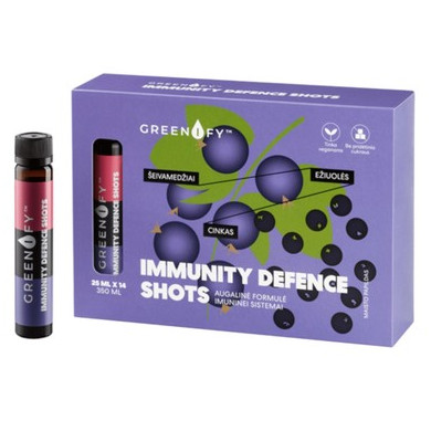 Greenify Immunity Defence shots за имунна защита 25 мл x14 флакона Valentis
