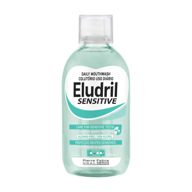 Eludril Sensitive - Ежедневна вода за уста