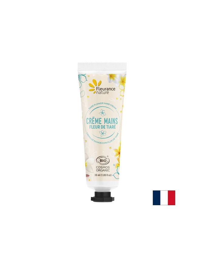 Крем за ръце с цвят от Тиаре, масло от Ший и Алое Вера, 30 ml Fleurance Nature