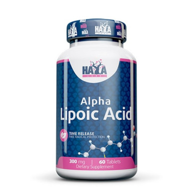 Haya Labs Time Release Alpha Lipoic Acid / Алфа Липоева Киселина 300mg. / 60 tabs.