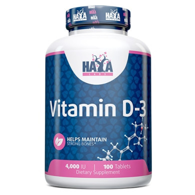 Haya Labs Vitamin D-3 / 4000 IU / 100 Tabs