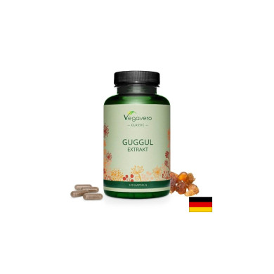 Guggul Extract/ Гугул, 120 капсули, 100% Vegan Vegavero
