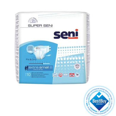 Super Seni  XS, 10бр Универсални пелени за възрастни