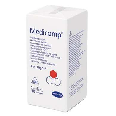 Hartmann Medicomp Компрес 5/5 см х 100бр.