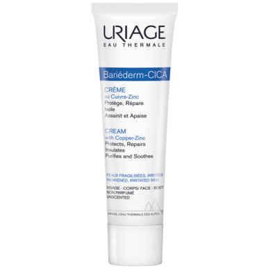 URIAGE BARIEDERM - CICA-CREME ВЪЗСТАНОВЯВАЩ ИЗОЛИРАЩ КРЕМ С CU-ZN 40ml