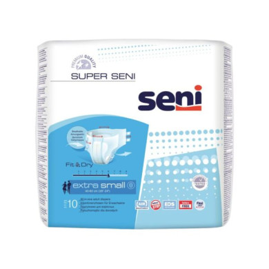 SENI Универсални пелени за възрастни Super Seni *XS, 10бр