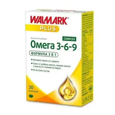 ОМЕГА 3-6-9 КОМПЛЕКС капс.x30 ВАЛМАРК