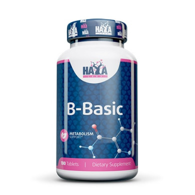Haya Labs B-Basic /Витамини от група B 100 Tabs.