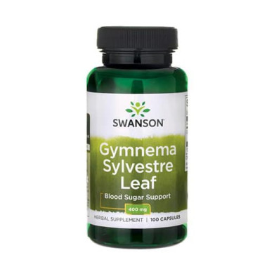 SWANSON Gymnema Sylvestre Leaf 400mg. / 100 Caps