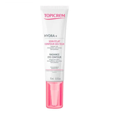 Topicrem HYDRA+ Radiance Eye Contour Хидратиращ анти-ейдж околоочен крем 15 мл