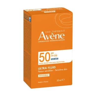 Avene Sun Ultra Fluid Слънцезащитен ултра флуид за лице с невидимо покритие SPF50 x50 мл