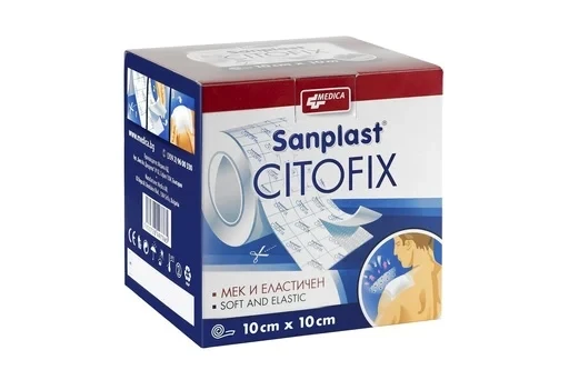 Sanplast Citofix Прикрепващ пластир 10 см/5 м x1 брой Medica