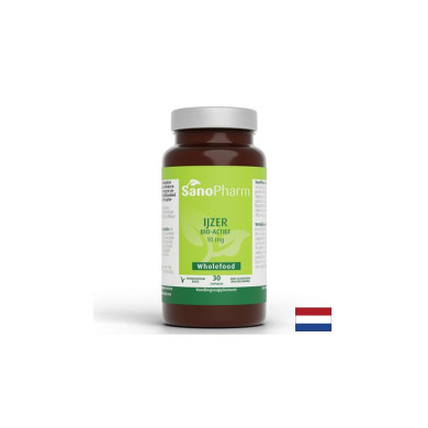 Желязо – Енергия и подкрепа при анемия, 10 mg, 30 капсули