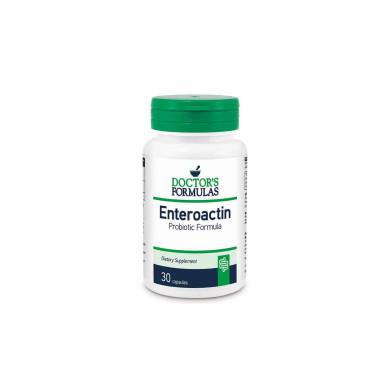 Enteroactin Probiotic Formula Ентероактин Пробиотична Формула 30 капсули Doctor’s Formulas