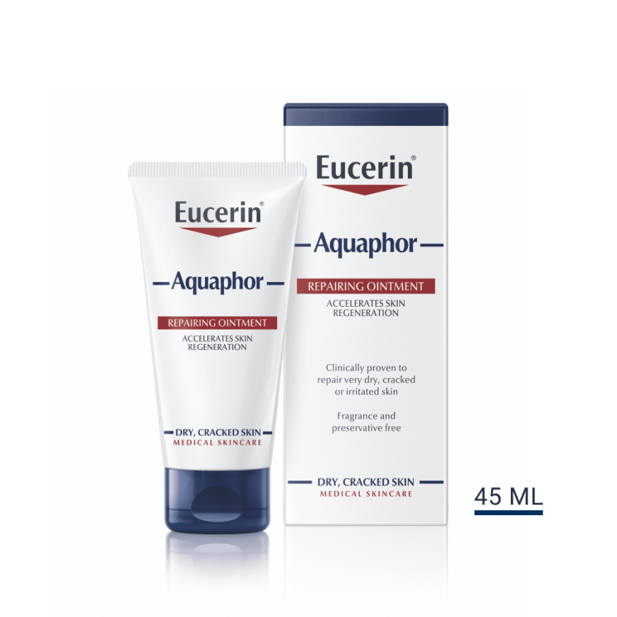 Eucerin Aquaphor Защитаващ мехлем за увредена кожа, 45мл