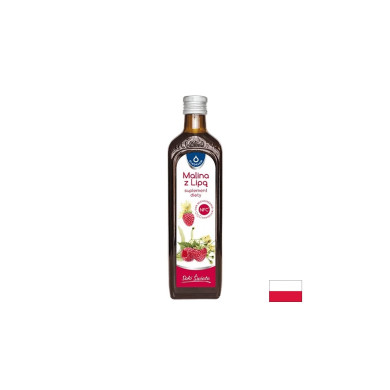 Сок от малина с дребнолистна липа, 490 ml