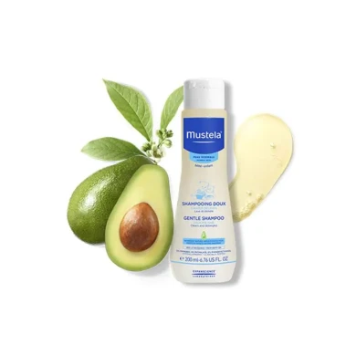 Mustela Нежен Шампоан за бебета и деца 200 мл