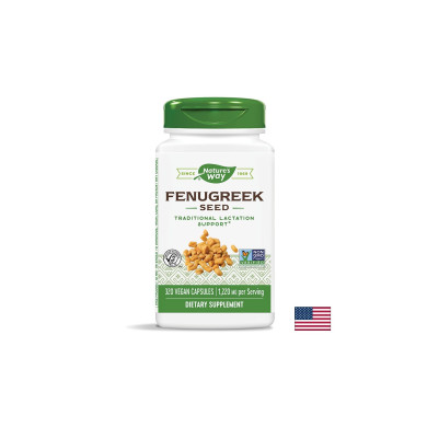 Fenugreek Seed / Сминдух (семена) 610 mg х 320 капсули Nature’s Way