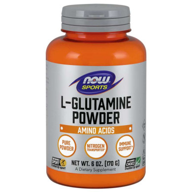 Now Sports - L-Glutamine Powder / Л-Глутамин - 170 г
