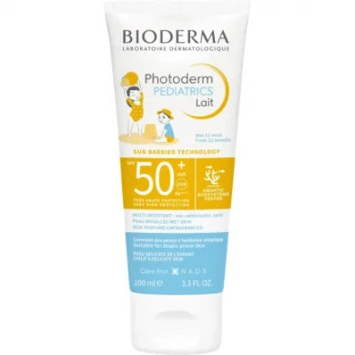 Bioderma Photoderm Pediatrics SPF50+ Слънцезащитно мляко за деца 100 ml