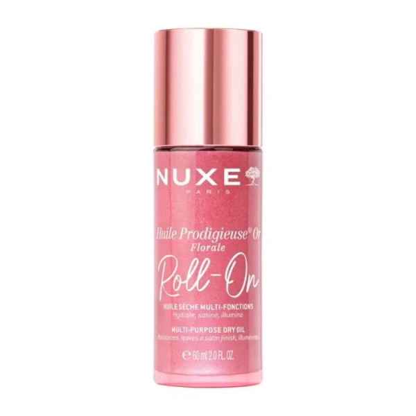 Nuxe Huile Prodigieuse Or Florale Roll-on Сухо масло със златни частици рол-он 60 мл + мицеларна вода 100 мл