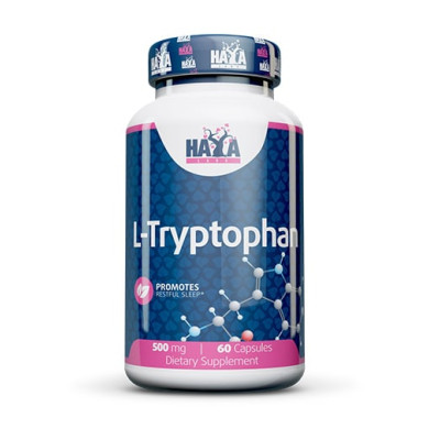 Haya Labs L-Tryptophan / Л-Триптофан 500mg / 60 Caps
