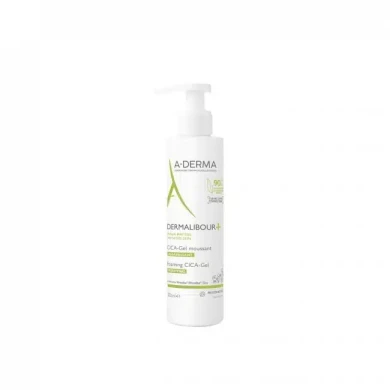A-Derma Dermalibour+ Почистващ пенещ CICA-гел 200мл