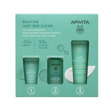 APIVITA JUST BEE CLEAR РУТИНА