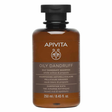 APIVITA  DANDRUFF Шампоан за мазен пърхот 250 мл.